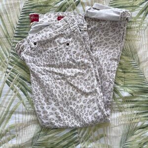 Lucky Brand 🍀 Leopard Capris 🐆